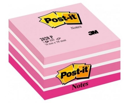 CUBO 450 HOJAS NOTAS ADHESIVAS 76X76MM COLORES NEÓN 2028-NP POST-IT 7100200378 (Espera 4 dias)