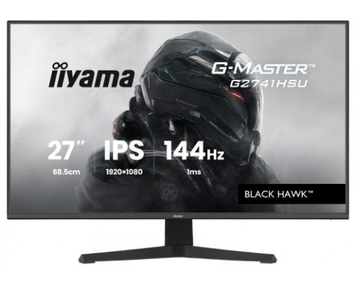 iiyama G2741HSU-B1 pantalla para PC 68,6 cm (27") 1920 x 1080 Pixeles Negro (Espera 4 dias)-SX20 iiyama G2741HSU-B1 pantalla para PC 68,6 cm (27") 1920 x 1080 Pixeles Negro (Espera 4 dias)
