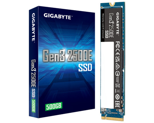Gigabyte Gen3 2500E SSD 500GB M.2 PCI Express 3.0 NVMe (Espera 4 dias)-SX26 Gigabyte Gen3 2500E SSD 500GB M.2 PCI Express 3.0 NVMe (Espera 4 dias)