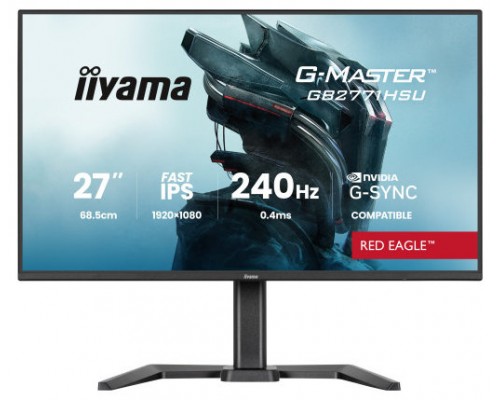 iiyama GB2771HSU-B1 pantalla para PC 68,6 cm (27") 1920 x 1080 Pixeles Negro (Espera 4 dias)-SX25 iiyama GB2771HSU-B1 pantalla para PC 68,6 cm (27") 1920 x 1080 Pixeles Negro (Espera 4 dias)