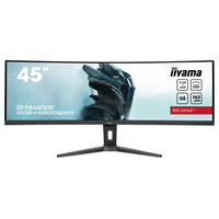 iiyama G-MASTER RED EAGLE CURVED pantalla para PC 114,3 cm (45") 5120 x 1440 Pixeles Dual QHD LED Negro (Espera 4 dias)-44SX iiyama G-MASTER RED EAGLE CURVED pantalla para PC 114,3 cm (45") 5120 x 1440 Pixeles Dual QHD LED Negro (Espera 4 dias)