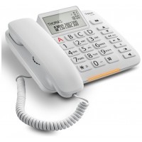 Gigaset DL380 Teléfono analógico Blanco Identificador de llamadas (Espera 4 dias)