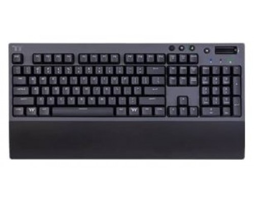 TECLADO THERMALTAKE W1 WIRELESS GAMING CHERRY MX RED NEGRO