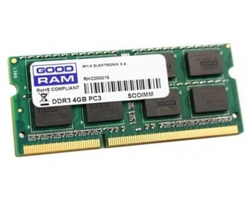 Goodram 4GB DDR3 1600MHz CL11 SODIMM