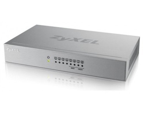 Zyxel GS-108B V3 No administrado L2+ Gigabit Ethernet (10/100/1000) Plata (Espera 4 dias)