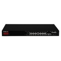 Edimax PRO GS-5216PLC Switch 18xGb PoE+ 2xSFP Surv