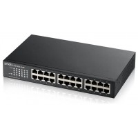 Zyxel GS1100-24E No administrado Gigabit Ethernet (10/100/1000) Negro (Espera 4 dias)