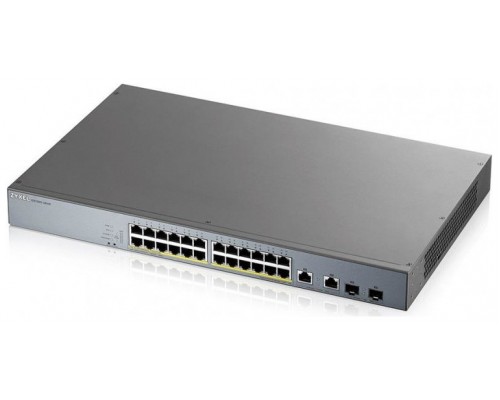 ZyXEL GS1350-26HP Switch 24xGB PoE 2xSFP 375W