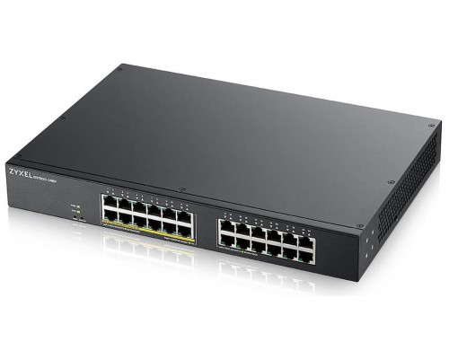 Zyxel GS1900-24EP Gestionado L2 Gigabit Ethernet (10/100/1000) Energía sobre Ethernet (PoE) Negro (Espera 4 dias)