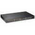 Zyxel GS1900-48HPv2 Gestionado L2 Gigabit Ethernet (10/100/1000) Energía sobre Ethernet (PoE) Negro (Espera 4 dias)