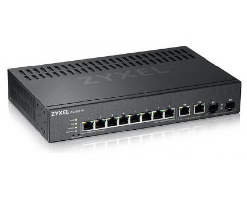 Zyxel GS2220-10-EU0101F switch Gestionado L2 Gigabit Ethernet (10/100/1000) Negro (Espera 4 dias)