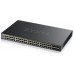 Zyxel GS2220-50HP-EU0101F switch Gestionado L2 Gigabit Ethernet (10/100/1000) Energía sobre Ethernet (PoE) Negro (Espera 4 dias)