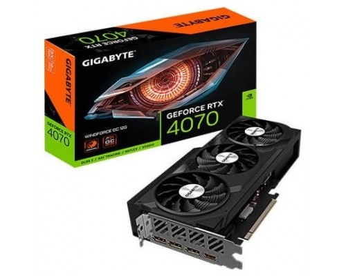 VGA PCI-EX NVIDIA GIGABYTE RTX4070 WINDFORCE OC 12G