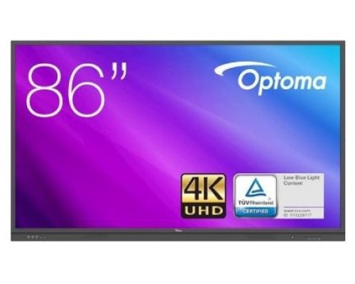 Optoma 3861RK Pantalla Interac. 86" 4K UHD S3