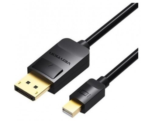 CABLE MINI DISPLAYPORT/M A DISPLAYPORT/M 1.5 M NEGRO VENTION (Espera 4 dias)
