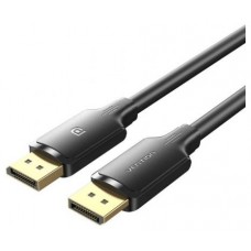 CABLE DISPLAYPORT/M A DISPLAYPORT/M 10 M NEGRO VENTION (Espera 4 dias)
