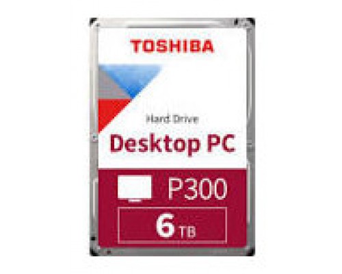 HDD TOSHIBA 3.5" 6TB 5400RPM SATA3 P300 (Espera 4 dias)