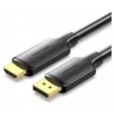 CONVERSOR DISPLAYPORT/M A HDMI/M 5 M 4K HD NEGRO VENTION (Espera 4 dias)
