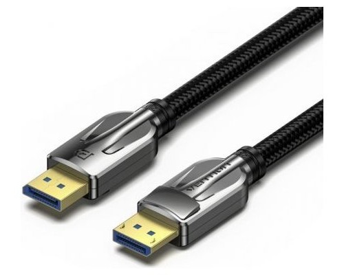 CABLE DISPLAYPORT 2.1 16K DP/M-DP/M TRENZADO 3 M NEGRO VENTION (Espera 4 dias)