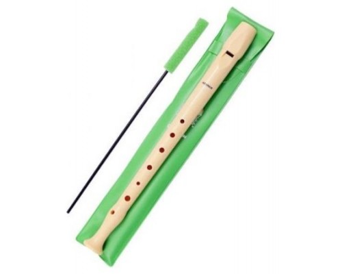 FLAUTA ESCOLAR SINTETICA CON FUNDA VERDE HOHNER HH9508 (Espera 4 dias)