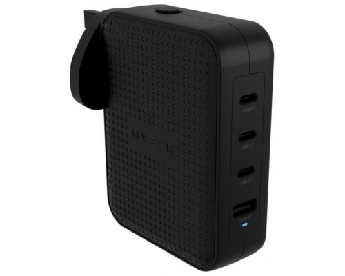 HYPERÂ® HYPERJUICEÂ® 145W GAN CHARGER - BLACK