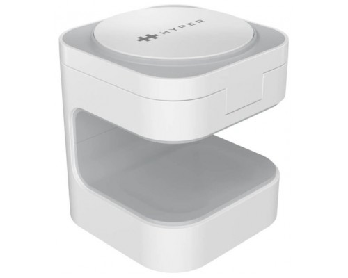 HYPER JUICE QI2 3 EN 1 MAGNETIC CHARGING STAND - BLANCO