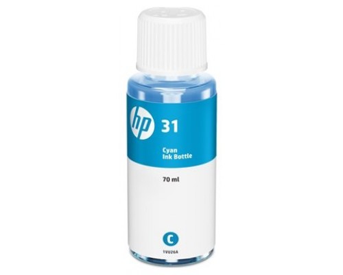 TINTA HP 1VU26AE BOTELLA 70ML CYAN (Espera 4 dias)