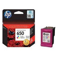 TINTA HP CZ102AE Nº 650 COLORES (Espera 4 dias)-5SX TINTA HP CZ102AE Nº 650 COLORES (Espera 4 dias)