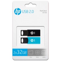 USB 2.0 HP 32GB X 2 TWIN