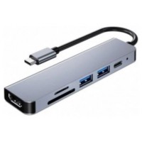 USB-C 3.0, 3x USB-A 2.0, HDMI 2.0, Card reader, 15 cm