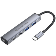 HUB USB 3,2 CONCEPTRONIC HUBBIES22G 4 PUERTOS 2xUSB-C-SX7 HUB USB 3,2 CONCEPTRONIC HUBBIES22G 4 PUERTOS 2xUSB-C