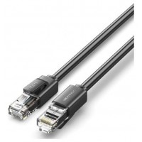 CABLE DE RED LATIGUILLO RJ45 UTP CAT6 AWG26 1 M NEGRO VENTION (Espera 4 dias)