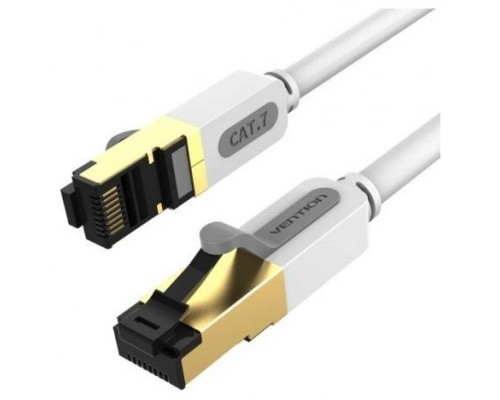 CABLE DE RED LATIGUILLO RJ45 CAT.7 SFTP AWG24 1 M GRIS VENTION (Espera 4 dias)