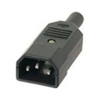 2LAN Conector IEC320 C14 Macho Recto-4SX 2LAN Conector IEC320 C14 Macho Recto