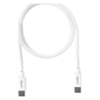 iggual Cable USB-C/USB-C 100 cm blanco Q3.0 3A 60W-3SX iggual Cable USB-C/USB-C 100 cm blanco Q3.0 3A 60W