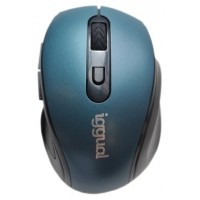 iggual Ratón inalámbrico ERGONOMIC-M-1600DPI azul-3SX iggual Ratón inalámbrico ERGONOMIC-M-1600DPI azul