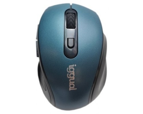 iggual Ratón inalámbrico ERGONOMIC-M-1600DPI azul