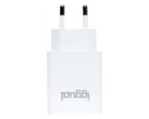 iggual Cargador de pared 1xUSB 5V/2.4A (12W)