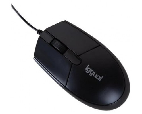 iggual Ratón óptico COM-BASIC3-800DPI negro