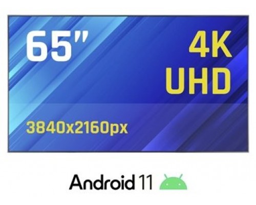 iggual Pantalla señalización 4K 65" Alto Brillo