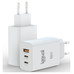 iggual Cargador triple USB-A + 2 x tipo C GaN 65W
