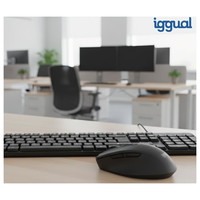 Teclado oficina USB estandar CK-OFFICE-105T negro
