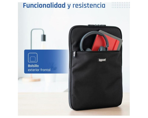 iggual Funda portátil 15.6" Everyday Use Sleeve-SX5 iggual Funda portátil 15.6" Everyday Use Sleeve