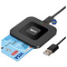 iggual Lector DNI SIP tarjetas ID USB-A / tipo C-SX5 iggual Lector DNI SIP tarjetas ID USB-A / tipo C