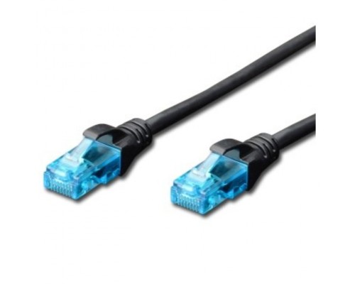 CABLE RED EWENT CAT 5E UTP DE 5M NEGRO