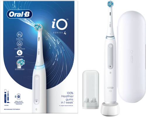 CEPILLO DENTAL BRAUN ORAL-B IO-4 MAGNETIC BLANCO-SX24 CEPILLO DENTAL BRAUN ORAL-B IO-4 MAGNETIC BLANCO