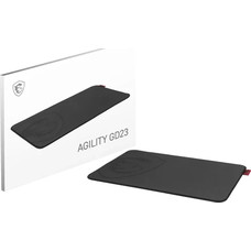 MSI AGILITY GD23 alfombrilla para rat&oacute;n Alfombrilla de rat&oacute;n para juegos Negro (Espera 4 dias)