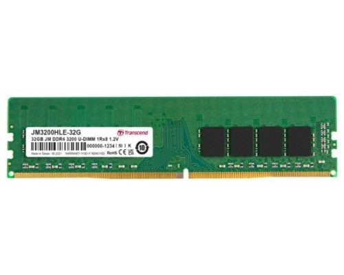 DDR4 32GB 3200Mhz TRANSCEND JM3200HLE-32G CL22 1.2V