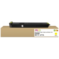 ARMOR toner OWA para SHARP MX51GTYA Y 18K