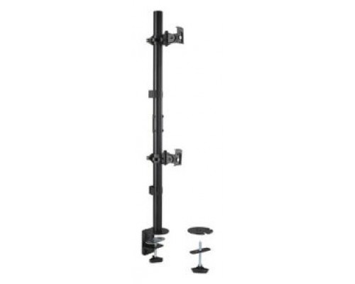 BRAZO VERTICAL PARA DOS MONITORES (2 PANTALLAS HORIZONTAL DE HASTA 32" Y 29" EN VERTICAL) KENSINGTON K53802WW (Espera 4 dias)